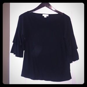 Black Nordstrom top XS NWOT